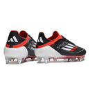 Chuteira Campo Adidas F50 Primeknit Elite SG Trava Mista Preta, Branca e Vermelha