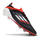 Chuteira Campo Adidas F50 Primeknit Elite FG Preta, Branca e Vermelha