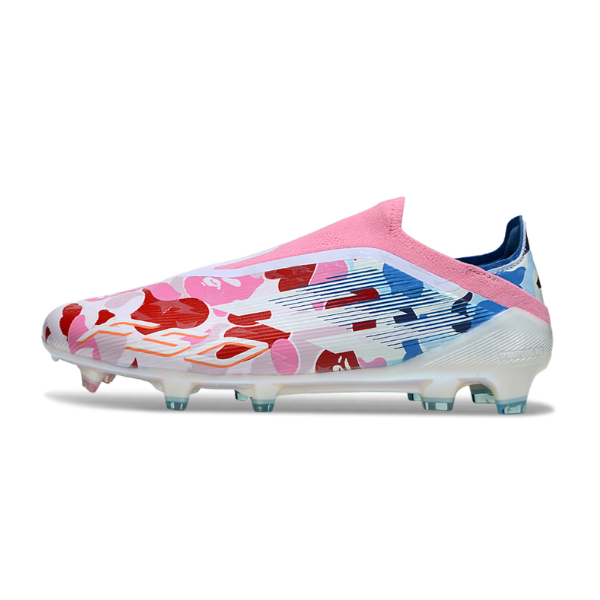 Chuteira Campo Adidas F50 Elite Sem Cadarço FG Bape Pack