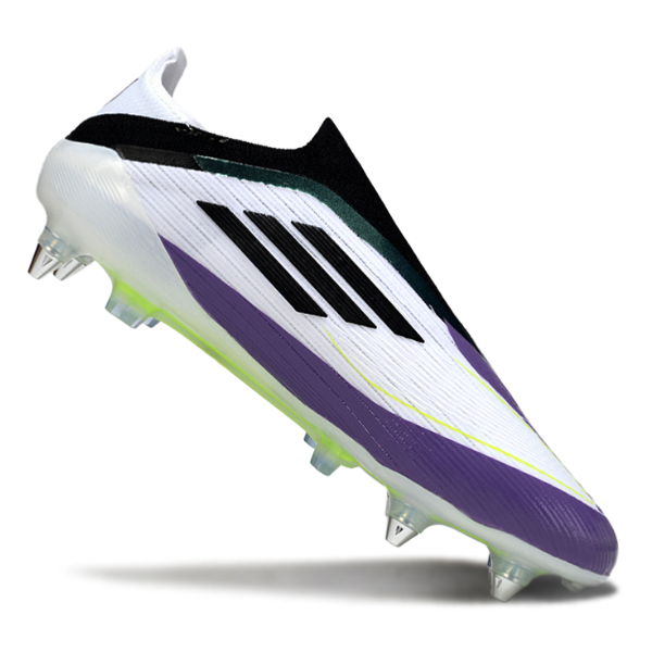 Chuteira Campo Adidas F50 Elite Sem Cadarço SG Trava Mista Messi Stellar Icon Pack