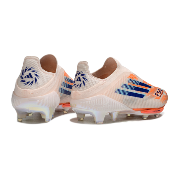 Chuteira Campo Adidas F50+ Elite Sem Cadarço FG Laranja Sparkfusion Pack