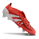 Chuteira Campo Adidas Predator 25 Elite Com Lingua SG Trava Mista Pure Victory Pack