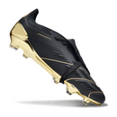 Chuteira Campo Adidas Predator 30 Elite Com Lingua FG Preto e Dourado Bellingham Pack