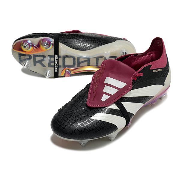 Chuteira Campo Adidas Predator 30 Elite Com Lingua SG Trava Mista 30 Anos Predator Pack