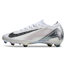 Chuteira Campo Nike Air Zoom Mercurial Vapor 16 Elite FG Branco e Cinza