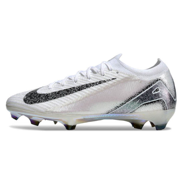 Chuteira Campo Nike Air Zoom Mercurial Vapor 16 Elite FG Branco e Cinza
