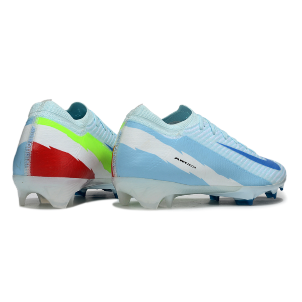 Chuteira Campo Nike Air Zoom Mercurial Vapor 16 Elite FG Azul Claro