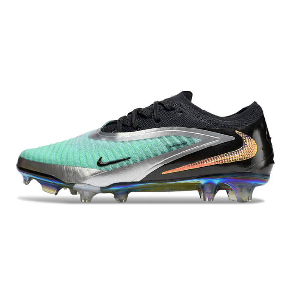 Chuteira Campo Nike Phantom 6 Elite Verde e Preta