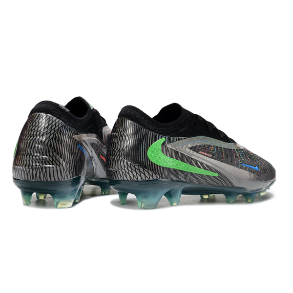 Chuteira Campo Nike Phantom 6 Elite Preta e Cinza