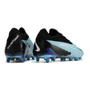Chuteira Campo Nike Phantom GX Elite FG Azul Claro e Preta