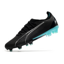 Chuteira Campo Puma Ultra Ultimate FG Preta e Azul