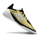 Chuteira Futsal Adidas F50 Elite IC Triunfo Dourado Pack
