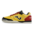 Chuteira Futsal Joma Top Flex 24 IC Amarelo, Preto e Vermelho
