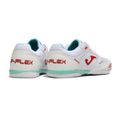 Chuteira Futsal Joma Top Flex 24 IC Branco, Vermelho e Azul Claro