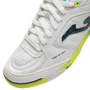Chuteira Futsal Joma Top Flex Rebound IC Branca, Verde e Amarela