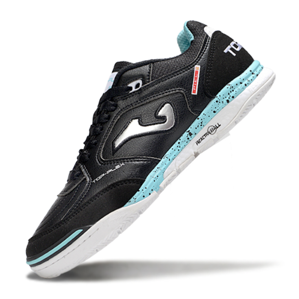 Chuteira Futsal Joma Top Flex Rebound IC Preta