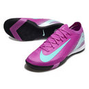 Chuteira Futsal Nike Zoom Mercurial Vapor 16 Elite IC Roxo e Azul Claro