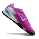 Chuteira Futsal Nike Zoom Mercurial Vapor 16 Elite IC Roxo e Azul Claro