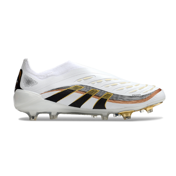 Chuteira Campo Adidas Predator 25 Elite Sem Cadarço FG Teamgeist Pack