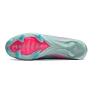 Chuteira Campo Nike Air Zoom Mercurial Vapor 16 Elite FG Azul Claro e Rosa