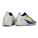 Chuteira Society Adidas F50 Elite TF Prata e Azul