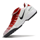 Chuteira Society Nike Air Zoom Total 90 III TF Branca e Vermelha