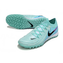 Chuteira Society Nike Phantom GX2 Elite TF Azul Claro e Preta