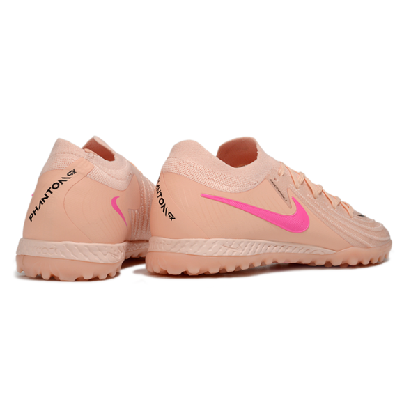 Chuteira Society Nike Phantom GX2 Elite TF Rosa Claro