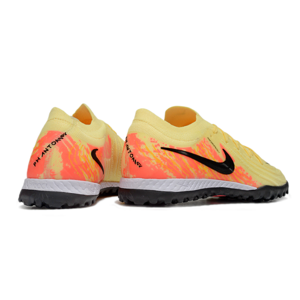 Chuteira Society Nike Phantom GX2 Elite TF Amarelo e Laranja