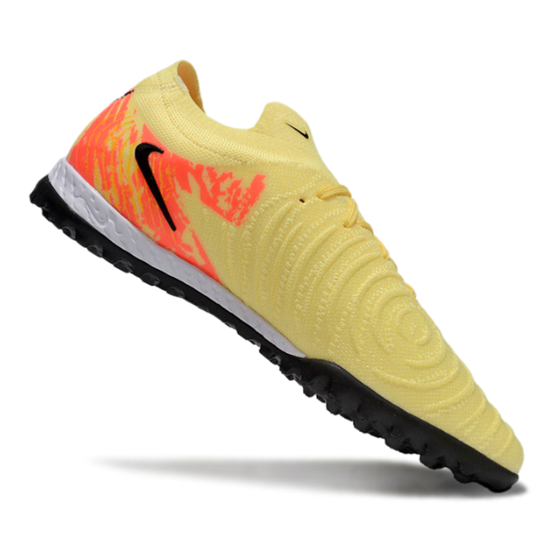 Chuteira Society Nike Phantom GX2 Elite TF Amarelo e Laranja