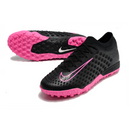 Chuteira Society Nike Phantom Ultra Venom TF Elite Preto e Rosa