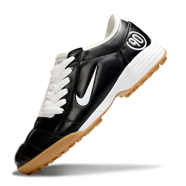 Chuteira Society Nike Total 90 III TF Preta e Cinza