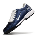 Chuteira Society Nike Total 90 III TF Azul Marinho e Branca