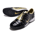 Chuteira Society Nike Total 90 III TF Preto e Dourado