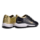 Chuteira Society Nike Total 90 III TF Preto e Dourado