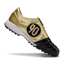 Chuteira Society Nike Total 90 III TF Preto e Dourado