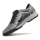 Chuteira Society Nike Total 90 III TF Prata e Preta