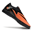 Chuteira Society Nike Phantom 6 Elite TF Laranja e Preta