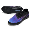 Chuteira Society Nike Phantom 6 Elite TF Preta,  Roxa e Azul