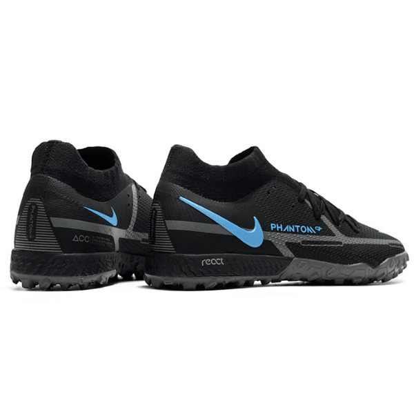 Chuteira Society Nike Phantom GT 2 Pro DF TF Black Pack