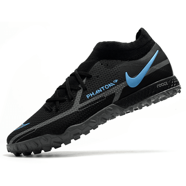 Chuteira Society Nike Phantom GT 2 Pro DF TF Black Pack