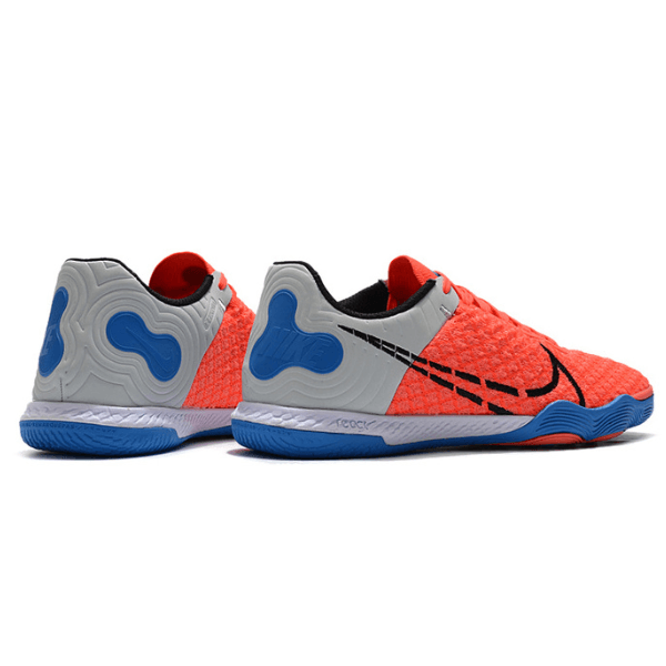 Chuteira Futsal Nike Reactgato IC Vermelho, Azul e Cinza