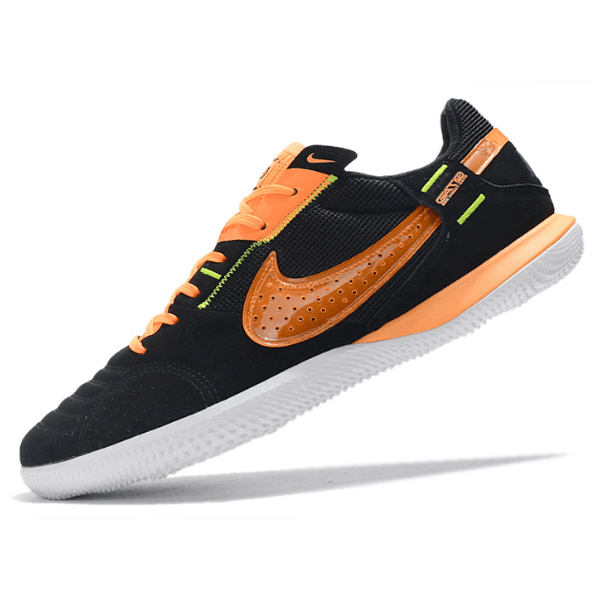 Chuteira Futsal Nike Streetgato IC Preta e Laranja