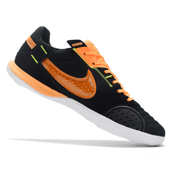 Chuteira Futsal Nike Streetgato IC Preta e Laranja