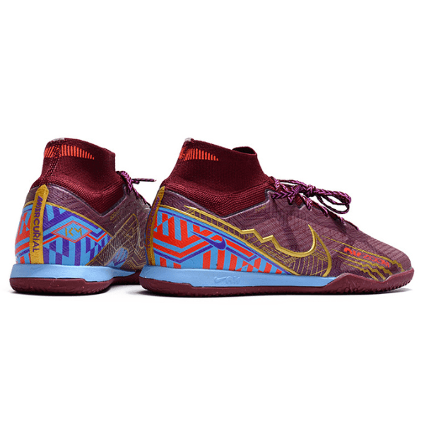 Chuteira Futsal Nike Zoom Mercurial Superfly 9 Elite IC Mbappe Roxo