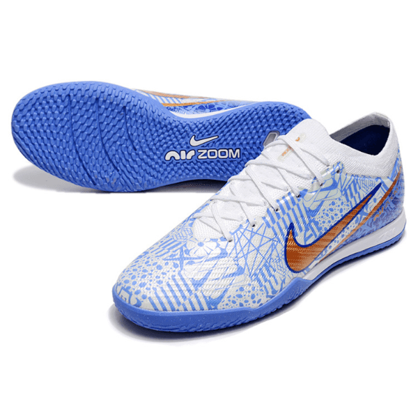 Chuteira Futsal Nike Zoom Mercurial Vapor 15 Elite IC Azul CR7